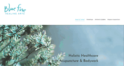 Desktop Screenshot of bluefirehealingarts.com